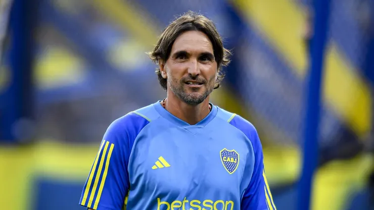 Diego Martínez, técnico do Boca Juniors. (Photo by Marcelo Endelli/Getty Images)
