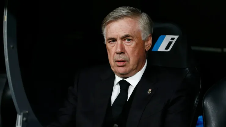 Carlo Ancelotti técnico do Real Madrid
