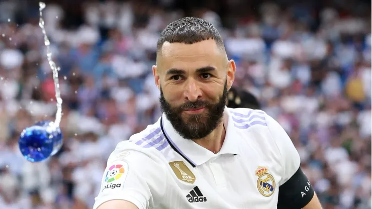 Benzema torce para craque do Real Madrid na corrida pela Bola de Ouro. Foto: Florencia Tan Jun/Getty Images
