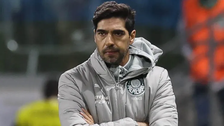 Abel Ferreira desabafou em coletiva (Foto: Cesar Greco/Palmeiras/Divulgação)
