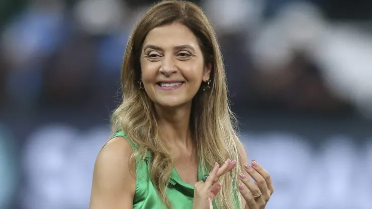 Leila Pereira,presidente do Palmeiras (Photo by Alexandre Schneider/Getty Images)
