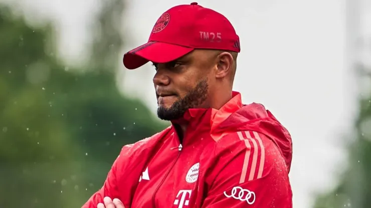 Vicent Kompany, técnico do bayern de munique. foto: divulgação/twitter/bayern
