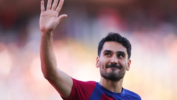 Ilkay Gündogan, jogador do Barcelona (Photo by Eric Alonso/Getty Images)
