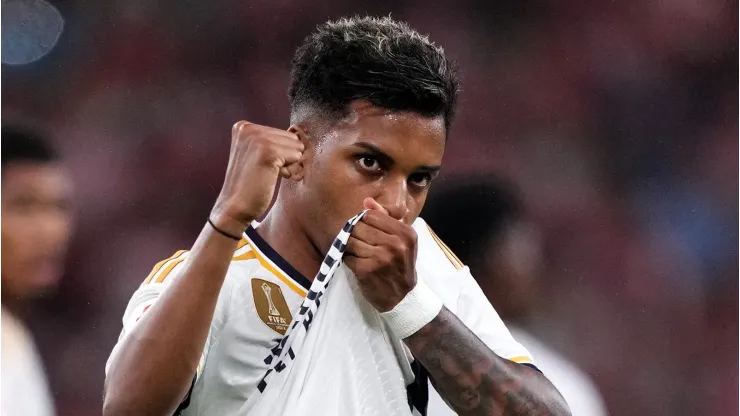 Clube da Premier League aceita pagar R$ 1 bilhão para tirar Rodrygo do Real Madrid (Photo by Juan Manuel Serrano Arce/Getty Images)
