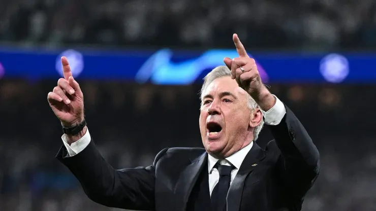 Ancelotti é como um maestro no Real Madrid. Foto: David Ramos/Getty Images
