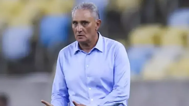 Tite abriu o jogo em coletiva no Flamengo (Foto: Marcelo Cortes/CRF/Divulgação)
