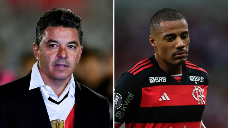 De La Cruz gera influência no River Plate e Gallardo faz pedido que envolve o Flamengo. Foto: Marcelo Endelli & Buda Mendes/Getty Imagens
