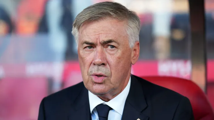 Ancelotti, técnico do Real Madrid (Photo by Alex Caparros/Getty Images)
