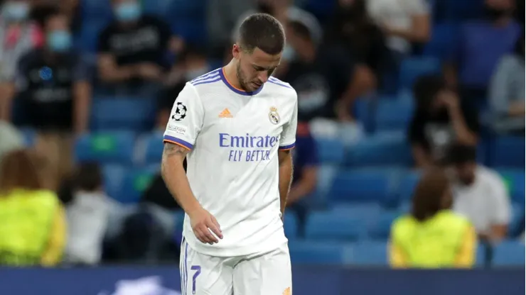 Eden Hazard e a sua passagem decepcionante pelo Real Madrid (Foto: Gonzalo Arroyo Moreno/Getty Images)
