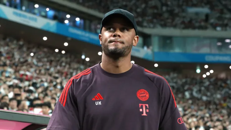 Vincent Kompany, técnico do Bayern de Munique. (Photo by Han Myung-Gu/Getty Images)
