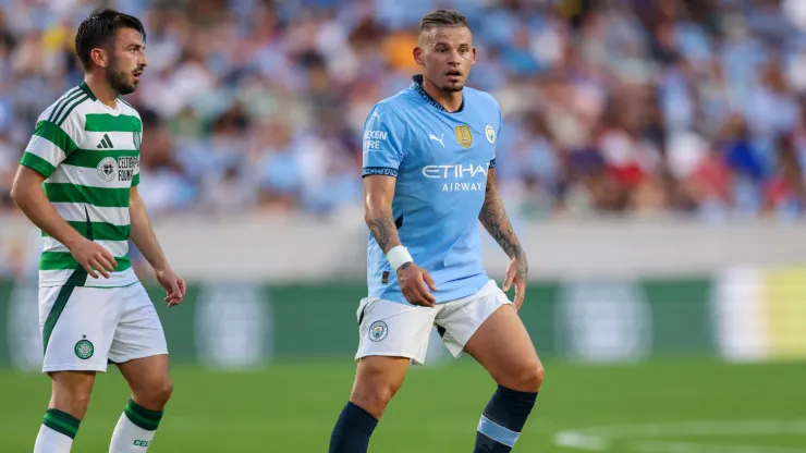 Kalvin Phillips em partida pelo Manchester City
