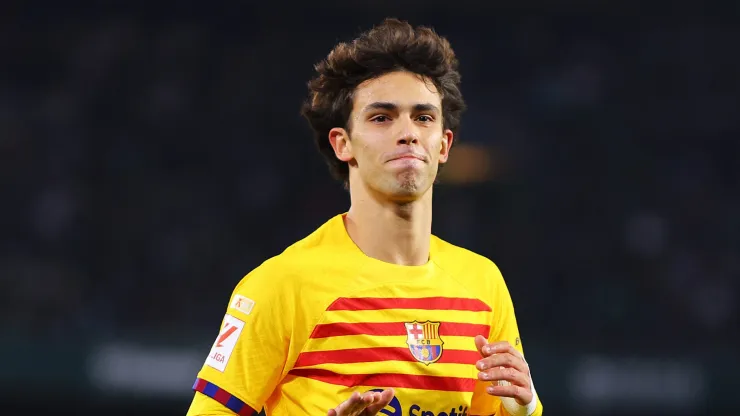 João Félix marcou dez gols pelo Barcelona em 2023/2024. (Photo by Fran Santiago/Getty Images)
