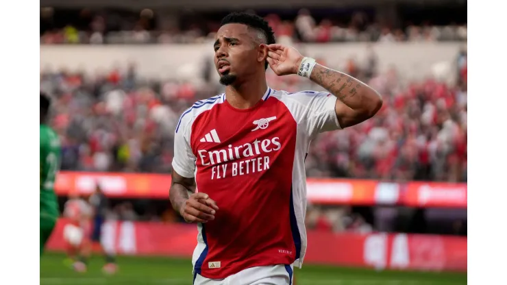 Associated Press / Alamy Stock Photo | Gabriel Jesus tenta se firmar como titular no Arsenal
