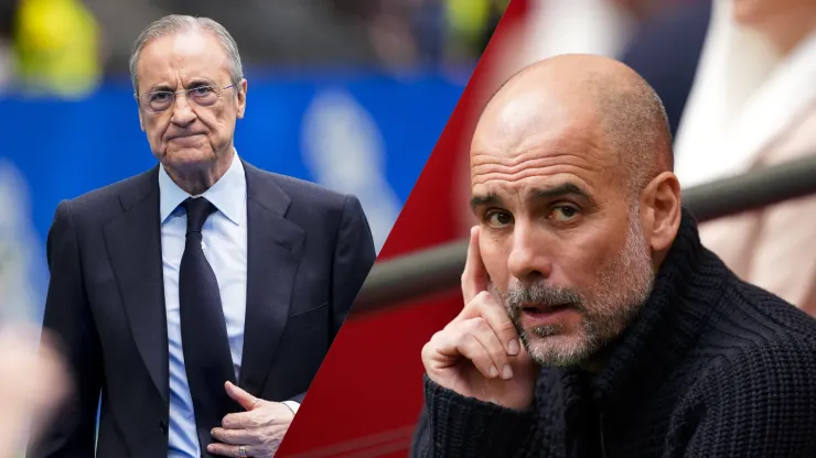 Guardiola e Florentino Pérez pode protagonizar uma negociação pesada por craque do City.
