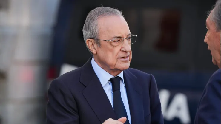 Florentino Pérez está de olho na contratação de um jogador do Barcelona. Foto: IMAGO
