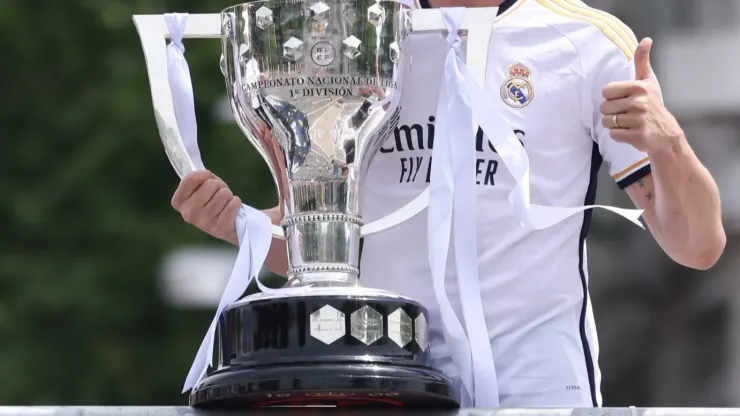 Troféu da la liga (Photo by Florencia Tan Jun/Getty Images)
