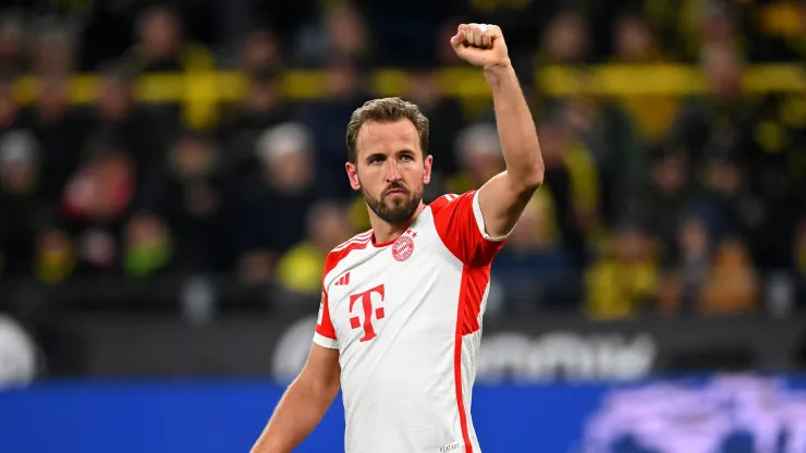 Harry Kane, jogador do Bayern de Munique. (Photo by Stuart Franklin/Getty Images)
