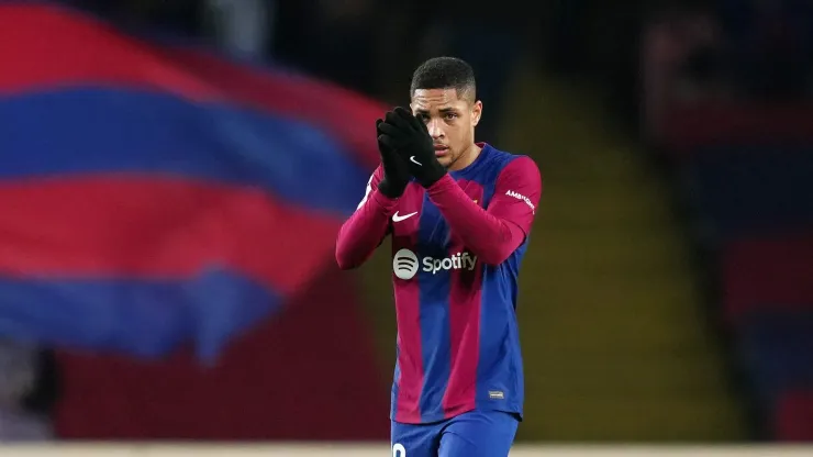 Vitor Roque é sugerido ao Flamengo. Foto: Alex Caparros/Getty Images
