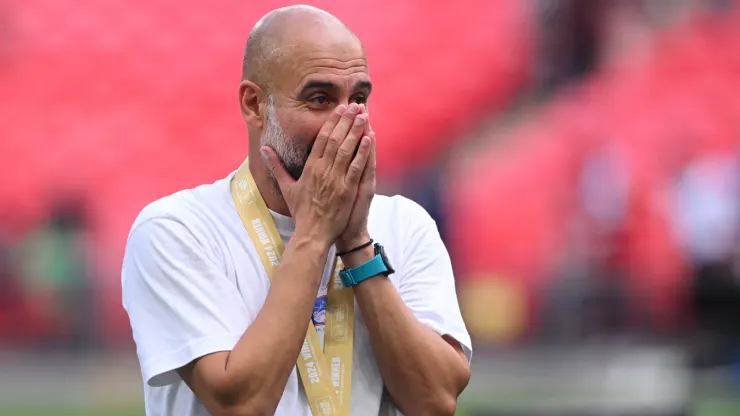 Guardiola está preocupado com situação do elenco do Manchester City (Foto: Stu Forster/Getty Images)
