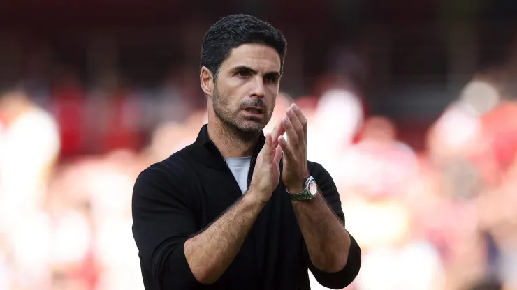 Mikel Arteta, técnico do Arsenal. (Photo by Eddie Keogh/Getty Images)
