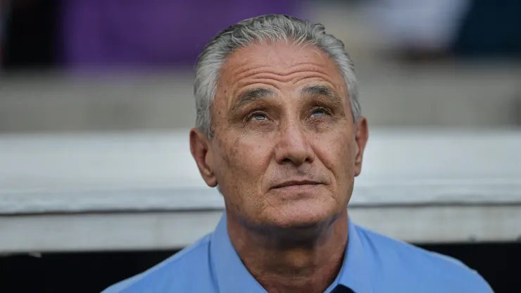 Tite, técnico do Flamengo. Foto: Thiago Ribeiro/AGIF
