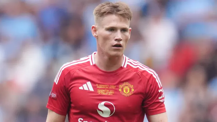 McTominay em partida pelo Manchester United
