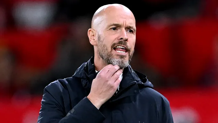 Ten Hag deu aval para saída de jogador do Manchester United (Foto: Michael Regan/Getty Images)
