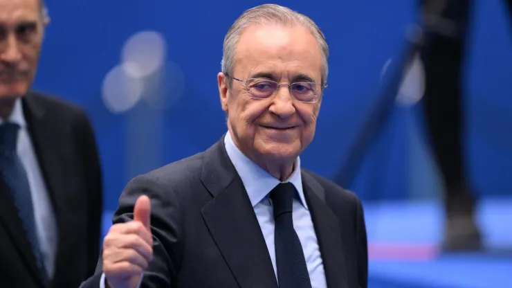 Florentino Pérez, presidente do Real Madrid. (Photo by David Ramos/Getty Images)
