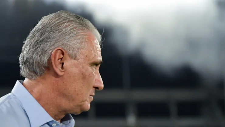 Tite em partida pelo Flamengo
