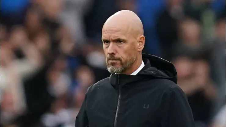 Erik Ten Hag, técnico do Manchester United. (Foto: Gareth Fuller/Imago/PA Images)
