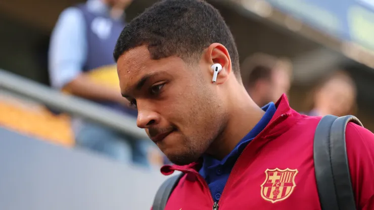 Vitor Roque está de saída do Barcelona (Foto: Fran Santiago/Getty Images)
