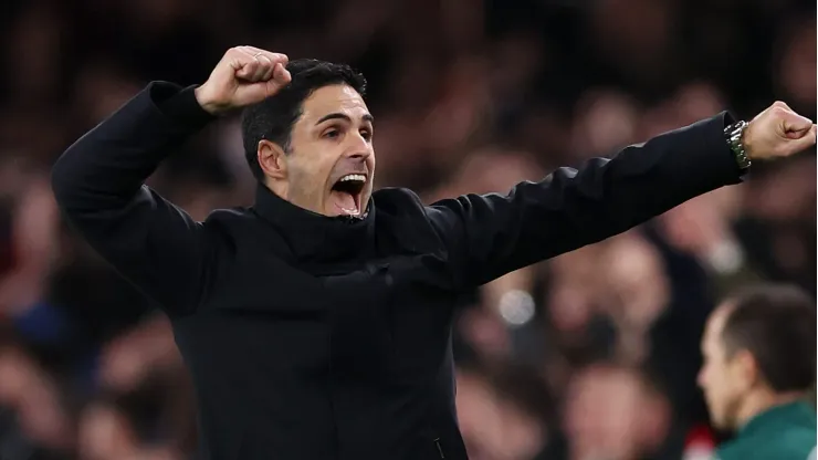 Mikel Arteta, técnico do Arsenal. (Photo by Julian Finney/Getty Images)
