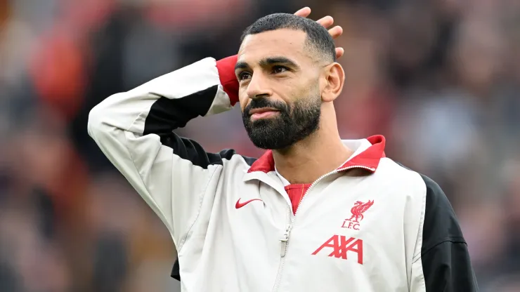 Salah deixou dúvidas sobre futuro no Liverpool (Foto: Michael Regan/Getty Images)
