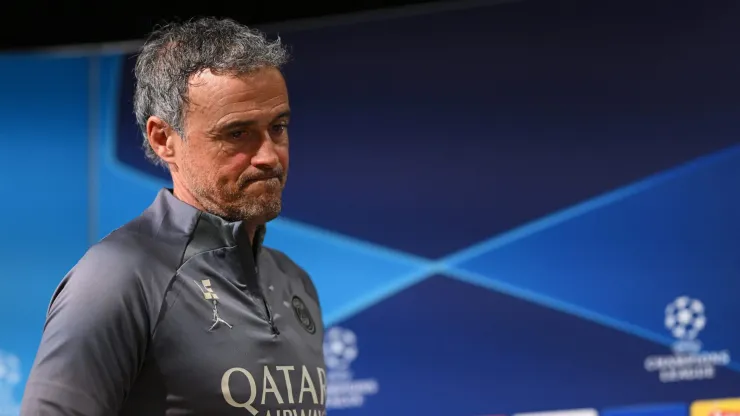 Luis Enrique, técnico do PSG. (Photo by Stuart Franklin/Getty Images)
