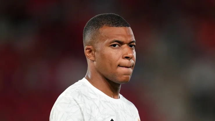 Mbappé tem primeiro atrito no Real Madrid. Foto: Alex Caparros/Getty Images
