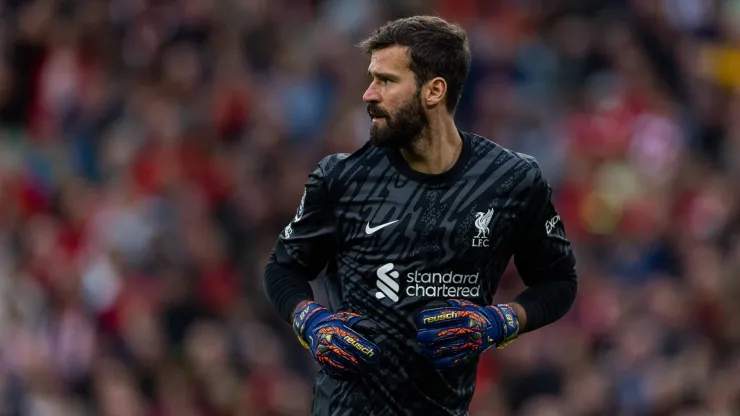 Alisson, goleiro do Liverpool e da Seleção Brasileira. (Foto: David Rawcliffe/Imago/Propaganda Photo)
