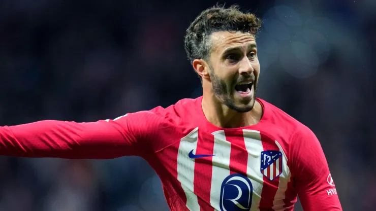 Mario Hermoso em partida pelo Atlético de Madrid
