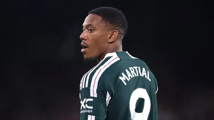 Anthony Martial em partida pelo Manchester United
