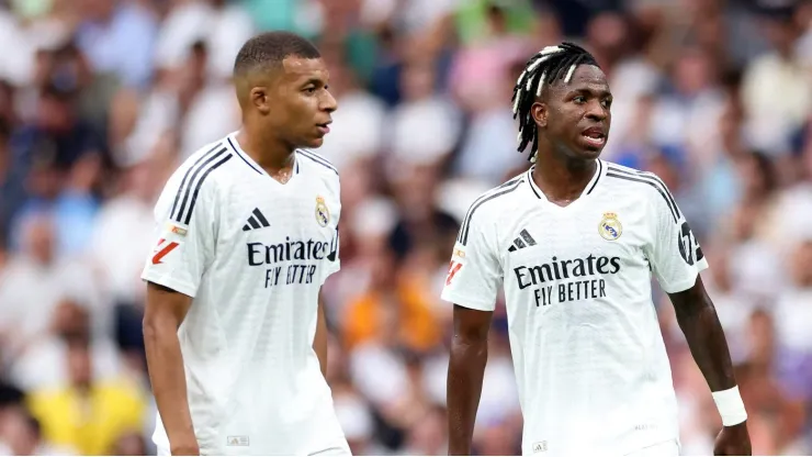 Florentino Pérez faz pedido a Mbappé e Vinicius Júnior: Não quer problemas. 
