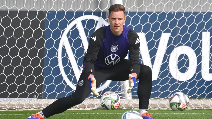 Ter Stegen, goleiro do Barcelona e da Seleção Alemã. (Foto: IMAGO / Sven Simon)
