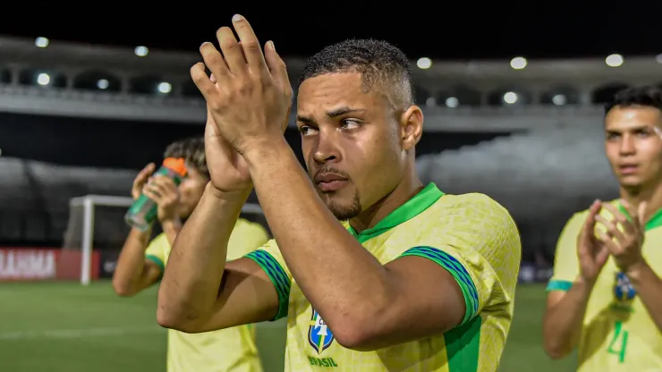 Vitor Roque contou bastiidores do Barcelona (Foto: Staff Images / Flickr da CBF / Divulgação)
