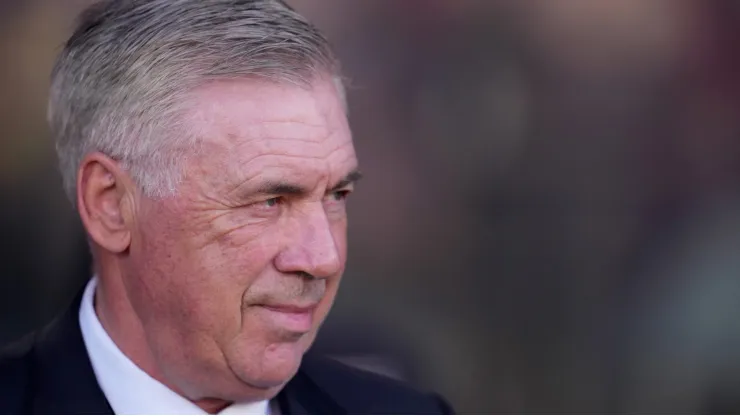 Carlo Ancelotti, técnico do Real Madrid. (Photo by Aitor Alcalde/Getty Images)
