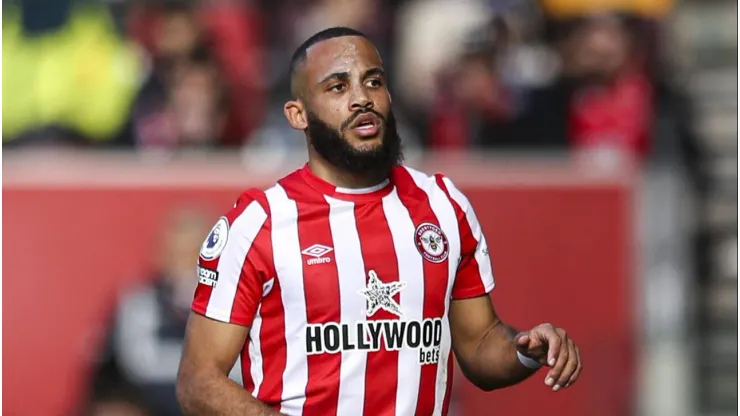 Bryan Mbuemo, atacante do Brentford. (Foto: Tom West/Imago/MI News/NurPhoto)
