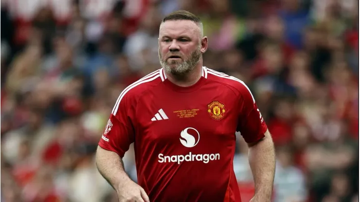 Wayne Rooney durante jogo festivo das lendas do Manchester United. (Foto: IMAGO / Colorsport)
