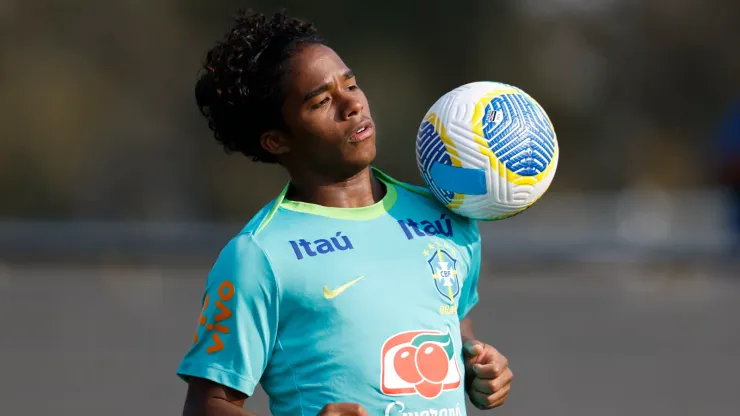 Endrick deve ser novidade na Seleção Brasileira (Foto: Rafael Ribeiro/CBF/Divulgação)
