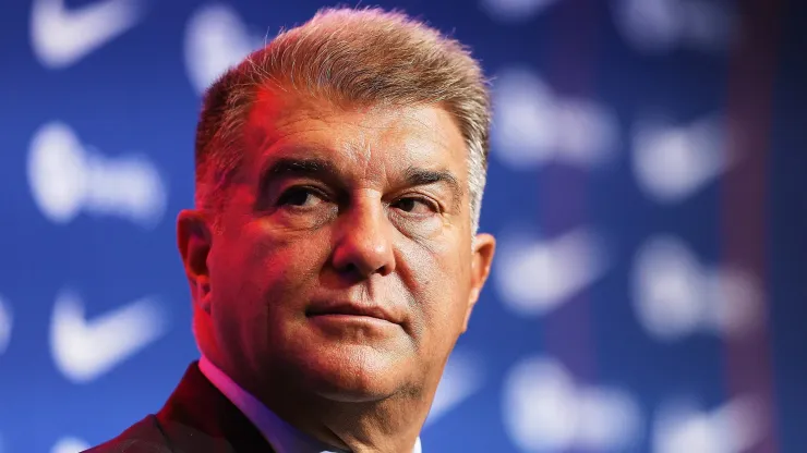 Joan Laporta, presidente do FC Barcelona  (Photo by Eric Alonso/Getty Images)
