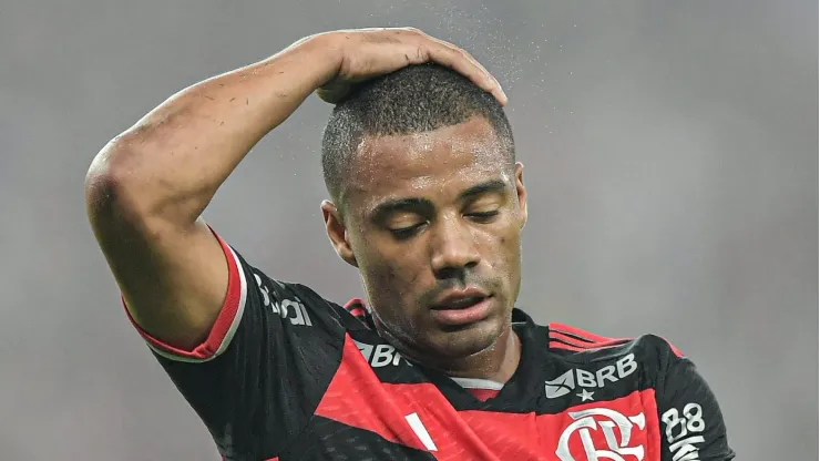 De La Cruz fora por lesão sofrida no Flamengo. Foto: Thiago Ribeiro/AGIF
