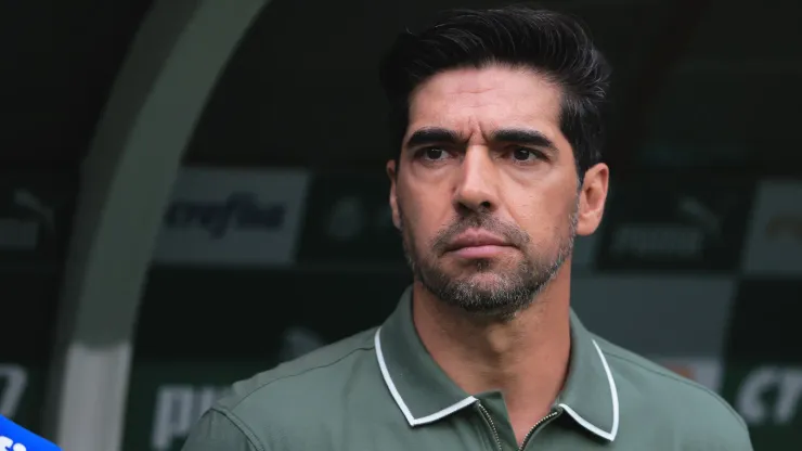 Abel Ferreira em partida pelo Palmeiras
