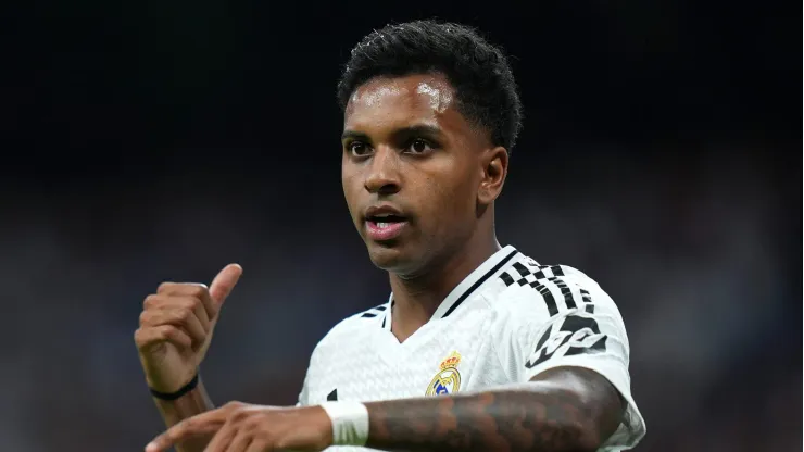 Rodrygo foi substituido. Foto: Angel Martinez/Getty Images
