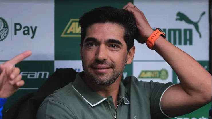 Abel Ferreira, técnico do Palmeiras. Foto: Ettore Chiereguini/AGIF
